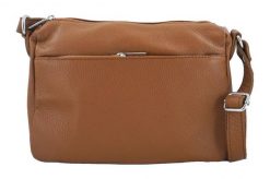 Listonoszka skórzana BARBERINI'S j. brązowa 519-12. Brązowe shopper bag Barberinis, bez wzorów, ze skóry, przez ramię, bez dodatków. Za 219.99 zł.