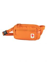 Saszetka Fjallraven High Coast Hip Pack - sunset orange. Brązowe nerki i saszetki Fjällräven, bez wzorów, z meshu, bez dodatków. Za 264.05 zł.