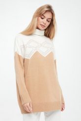 Golf damski z wełną LIU JO. Swetry Liu Jo, m, bez wzorów, z wełny, bez ramiączek. Za 719.00 zł.