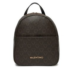 Plecak Valentino. Brązowe plecaki Valentino, bez wzorów, bez dodatków. Za 359.99 zł.