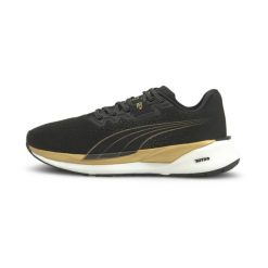 Buty do biegania damskie Puma Eternity Nitro. Czarne buty treningowe Puma, bez wzorów, bez zapięcia, do biegania. Za 449.99 zł.