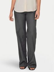ONLY Spodnie materiałowe Kayle 15324532 Szary Straight Fit. Szare spodnie materiałowe ONLY, bez wzorów, z materiału. Za 119.99 zł.