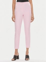 Kontatto Spodnie materiałowe CO901 Różowy Slim Fit. Czerwone spodnie materiałowe Kontatto, bez wzorów, z materiału. Za 179.99 zł.