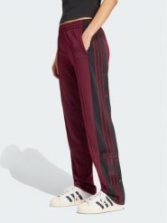 Adidas Spodnie dresowe Adibreak Track Tracksuit Bottoms KT0029 Bordowy Regular Fit. Czerwone spodnie sportowe adidas, bez wzorów, z dresówki. Za 328.99 zł.