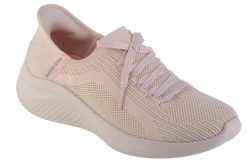 Buty do chodzenia damskie Skechers Slipins Ultra Flex 30 Brilliant. Brązowe buty treningowe Skechers, bez wzorów, z materiału, bez zapięcia, trekkingowe. Za 449.00 zł.
