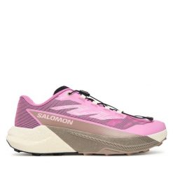 Buty do biegania Salomon. Czerwone buty do biegania Salomon, bez wzorów, bez zapięcia, do biegania. Za 659.99 zł.