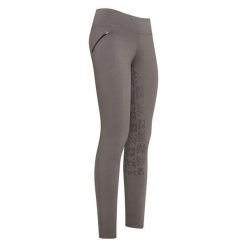 Damskie legginsy jeździeckie z pełną przyczepnością Easy Rider Dietse. Zielone legginsy EASY RIDER, bez wzorów, z dresówki, eleganckie. Za 252.50 zł.