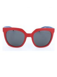 Adidas Damskie okulary przeciwsłoneczne w kolorze czerwono-niebiesko-szarym rozmiar: 53. Czerwone okulary przeciwsłoneczne adidas, bez wzorów, z tworzywa sztucznego, szklane. Za 119.95 zł.