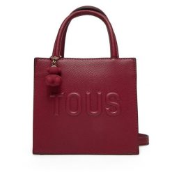 Torebka TOUS. Czerwone torebki klasyczne tous, bez wzorów, klasyczne, bez dodatków. Za 549.99 zł.