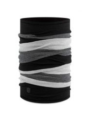 Buff Szal-koło "Merino Move" w kolorze szaro-antracytowym - 70 x 24 cm rozmiar: onesize. Czarne szaliki i kominy Buff, bez wzorów, z wełny. Za 83.45 zł.