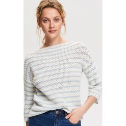 Sweter w paski - Niebieski. Swetry marki Reserved. Za 79.99 zł.