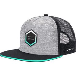 Czapka z daszkiem Aztron Hex Grey Logo. Szare czapki z daszkiem AZTRON, bez wzorów, z bawełny, sportowe. Za 45.99 zł.