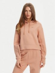 Lacoste Bluza SF0281 Pomarańczowy Loose Fit. Brązowe bluzy Lacoste, bez wzorów, z bawełny, bez kaptura. Za 379.99 zł.