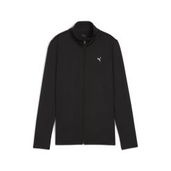 Damska rozpinana bluza PUMA STRONG PUMA Black. Czarne bluzy Puma, l, bez wzorów, z bawełny, bez kaptura, do biegania. Za 245.47 zł.