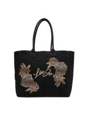 Liu Jo Torebka VA6191 D5062 Czarny. Czarne torebki klasyczne Liu Jo, bez wzorów, z materiału, bez dodatków. Za 469.99 zł.