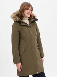 Didriksons Parka - Erna Kobiety zielony, 40. Zielone płaszcze Didriksons, bez wzorów. Za 1,599.95 zł.