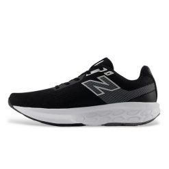 Buty do biegania damskie New Balance Lk9 W520. Czarne buty do biegania New Balance, bez wzorów, z materiału, bez zapięcia, do biegania. Za 379.99 zł.