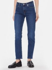 Tommy Hilfiger Jeansy Classic WW0WW40648 Granatowy Straight Fit. Niebieskie jeansy Tommy Hilfiger, bez wzorów, z bawełny. Za 239.99 zł.