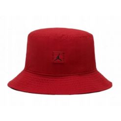 Czapka Air Jordan Jumpman Bucket Hat Washed Red Kapelusz - DC3687-687. Czerwone kapelusze Jordan, bez wzorów, sportowe. Za 159.00 zł.