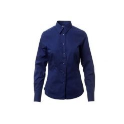 Koszula damska Payper Wear Florentia. Niebieskie koszule PAYPER WEAR, bez wzorów, z bawełny, bez kołnierzyka, bez ramiączek. Za 248.50 zł.