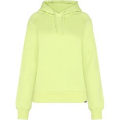 Bluza damska z kapturem Didriksons Ven. Żółte bluzy z kapturem Didriksons, bez wzorów, z bawełny, z kapturem, trekkingowe. Za 374.20 zł.
