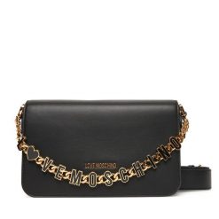 Torebka LOVE MOSCHINO. Czarne listonoszki Love Moschino, bez wzorów, bez dodatków. Za 879.99 zł.