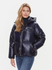 Tommy Hilfiger Kurtka puchowa New York Gloss WW0WW40836 Granatowy Relaxed Fit. Niebieskie kurtki Tommy Hilfiger, na zimę, xxl, bez wzorów, z puchu, bez kaptura. Za 859.99 zł.