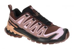 Buty Trail Salomon XA Pro 3D v9 Wielokolorowe Damskie. Czerwone buty do biegania Salomon, bez wzorów, z materiału, bez zapięcia, do biegania. Za 615.10 zł.