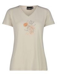 Cmp Koszulka funkcyjna w kolorze beżowym rozmiar: 44. Brązowe t-shirty sportowe CMP, bez wzorów, z materiału, bez ramiączek, outdoorowe. Za 66.31 zł.