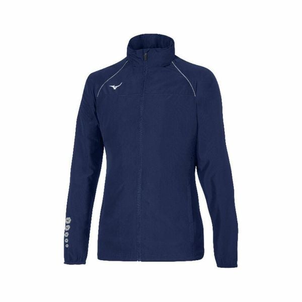 Kurtka do biegania damska Mizuno Osaka wind. Niebieskie kurtki do biegania Mizuno, xl, bez wzorów, bez kaptura, do biegania. Za 253.00 zł.