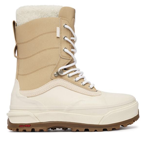 Śniegowce Vans. Brązowe śniegowce Vans, bez wzorów, bez zapięcia. Za 899.99 zł.