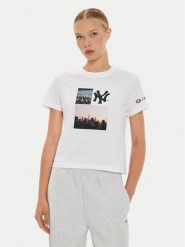 Champion T-Shirt League LA Dodgers 116469 Biały Regular Fit. Białe t-shirty Champion, s, bez wzorów, z bawełny, bez kołnierzyka, bez ramiączek. Za 169.99 zł.