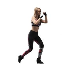 Damskie legginsy Dorawon Graffiti. Czerwone legginsy DORAWON, bez wzorów, sportowe. Za 450.00 zł.