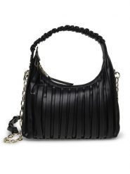 Steve Madden Torebka Bgeneve SM13001396-02002-BLK Czarny. Czarne torebki klasyczne Steve Madden, bez wzorów, ze skóry, bez dodatków. Za 299.99 zł.