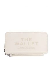 Marc Jacobs Portfel The Leather Continental 2P4SMP015S02 Écru. Portfele Marc Jacobs, bez wzorów, ze skóry. Za 689.99 zł.