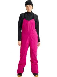 Burton Spodnie narciarskie "[ak] Kimmy GORE-TEX 2L Bib Pants" w kolorze różowym rozmiar: L. Różowe spodnie dresowe Burton, bez wzorów, z gore-texu, narciarskie, gore-tex. Za 1,289.95 zł.