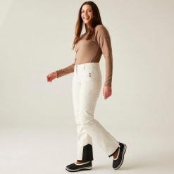 Damskie wodoodporne izolowane spodnie narciarskie Shrink. Białe spodnie narciarskie Dare 2b, bez wzorów, narciarskie. Za 299.99 zł.