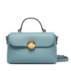 Torebka Furla. Niebieskie kopertówki Furla, bez wzorów, wizytowe, bez dodatków. Za 1,259.00 zł.