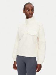 Athlecia Bluza Florrie W Sherpa Half zip EA243308 Beżowy Regular Fit. Brązowe bluzy Athlecia, bez wzorów, z syntetyku, bez kaptura. Za 129.99 zł.