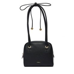 Torebka Furla. Czarne torebki klasyczne Furla, bez wzorów, klasyczne, bez dodatków. Za 1,439.00 zł.