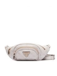 Guess Nerka Latona Travel TWHB92 11080 Kremowy. Białe nerki i saszetki Guess, z aplikacjami, ze skóry, bez dodatków. Za 544.99 zł.