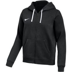 Bluza damska Nike Park 26 Fleece Full-Zip Hoodie. Czarne bluzy Nike, bez wzorów, z bawełny, sportowe, bez ramiączek, z kapturem. Za 192.99 zł.