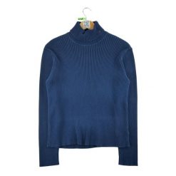 Damski granatowy sweter. Niebieskie swetry Ralph Lauren, l, bez wzorów, eleganckie, bez ramiączek. Za 102.20 zł.