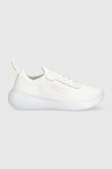 Tommy Jeans sneakersy FLEXI CONTRAST BRAND kolor biały EN0EN02139. Białe buty sportowe lifestyle Tommy Jeans, bez wzorów, z gumy, sportowe, bez zapięcia. Za 449.99 zł.