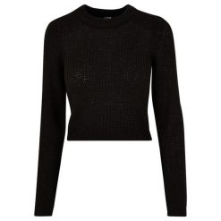 Sweter damski Urban Classics. Czarne swetry Urban Classics, na zimę, bez wzorów, z dzianiny, bez ramiączek. Za 175.50 zł.