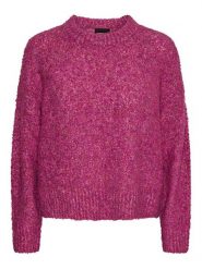 Pieces Sweter w kolorze różowym rozmiar: XS. Różowe swetry Pieces, xs, bez wzorów, z wełny, bez ramiączek. Za 43.99 zł.