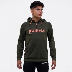 Bluza do padla unisex Kuikma Club. Brązowe bluzy KUIKMA, xl, bez wzorów, z bawełny, sportowe, bez ramiączek, bez kaptura. W wyprzedaży za 119.99 zł.