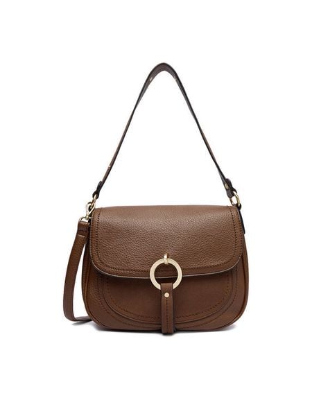 Lasocki Torebka C- LSK-K-063-06 Brązowy. Brązowe torebki klasyczne Lasocki, bez wzorów, bez dodatków. Za 179.99 zł.