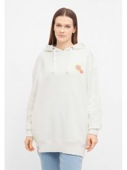 Derbe Bluza w kolorze białym rozmiar: XS. Białe bluzy Derbe, xs, bez wzorów, z bawełny, bez ramiączek, z kapturem. Za 118.84 zł.