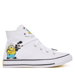 Trampki Converse. Białe trampki Converse, bez wzorów, retro, bez zapięcia. Za 399.99 zł.